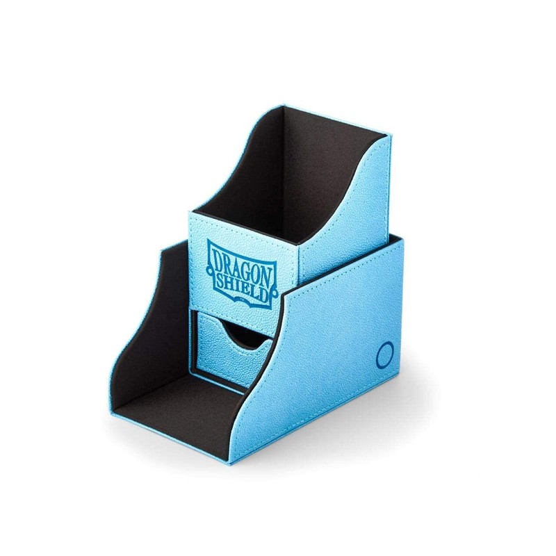 Dragon Shield Nest Plus Deck Box, Light Blue/Black