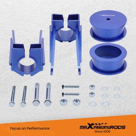 maXpeedingrods 3.5" Front 3" Rear Lift Kit for Jeep Grand Cherokee WK 2005-2010, Suspension Lift Kit for Jeep Commander XK 2006-2010, Blue