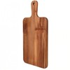 Large Acacia Wood Cutting Board with Handle, 16 x 8