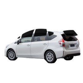 AUTOTEK Precut Windows Tint Film All Sides Cars Sun Blocking Protection Privacy Anti Shatter Glass 2 Ply Film 10% Tint Shade kit for Toyota Prius V 2012-2017