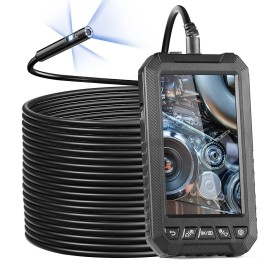 Triple Lens Borescope Endoscope Camera 15 M 5 Inch Screen USB Car Inspection ToolType of Shot: Triple Lens, Cable Length: 15 m