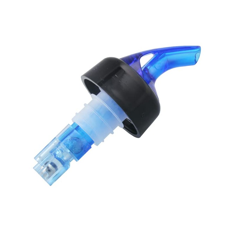 bar@drinkstuff Exacto Pourer Blue 25ml Pack of 12, DS56