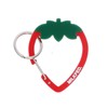 Milkfed STRAWBERRY CARABINER Women's Red One Size Key Chain, red