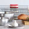 La Base DLM-9692 Yoko Arimoto Stainless Steel Plate, Small/Medium/Large, 3-piece