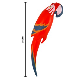 ASPIRE UK Inflatable Parrot Colorful Tropical Bird Decoration for Parties, Events, Photo Props, Fun Accessories, Kids Play and Summer Celebrations