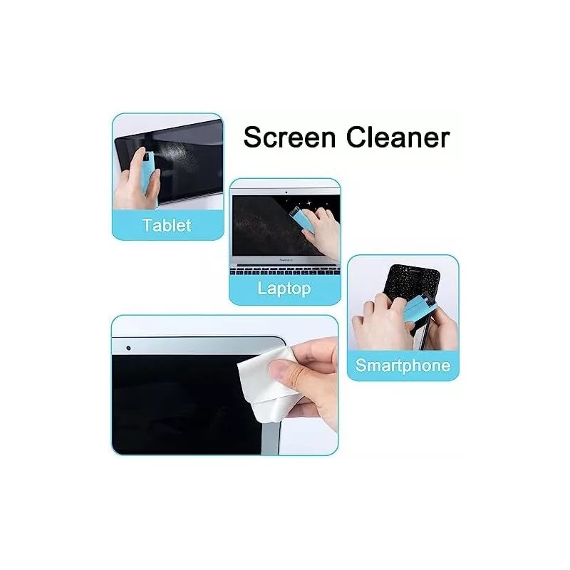 As shown Effortless Touchscreen Mist Cleaner Spray for TVs, Laptops,