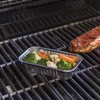 Char-Broil 9328812P06 Aluminum Disposable Grill Drip pan, (10-Pack), Silver