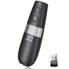 AMERTEER Presenter Slide Remote No Laser Digital Pointer with Timer
