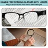 Reading Glasses with Lights USB Rechargeable Magnifying Glasses Lighted Readers