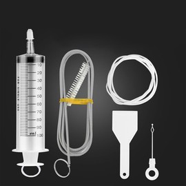 Ultra Long Stainless Steel Cleaning Brush Set, Refrigerator Drain Hole Blockage Remover Cleaning Tool, flexible feed pipe brush for Refrigerators, Kitchen Drain Pipes, Faucets, Sinks