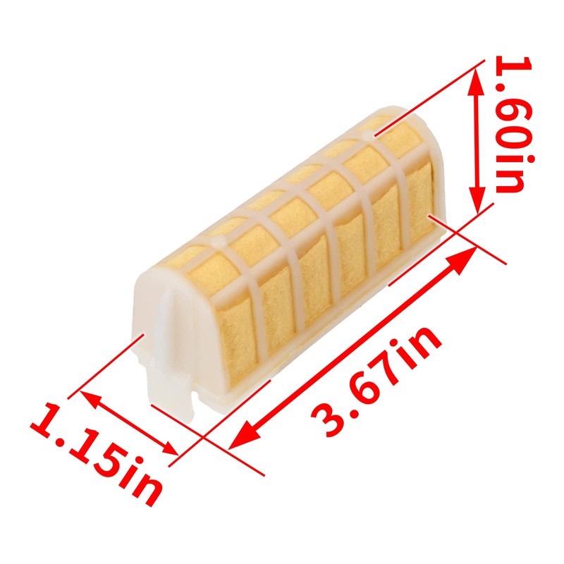 partszen 1123 120 1613 Air Filter Fit for Stihl 021