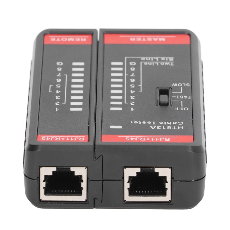 Network Cable Tester RJ11 RJ45 Phone Line Wire Test Tool
