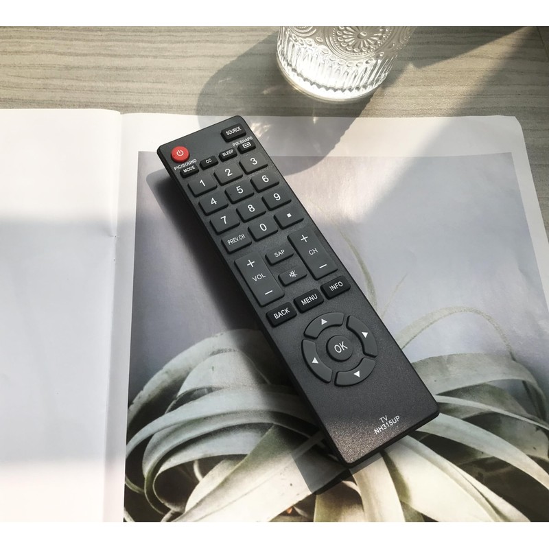 Replacement Remote Control for Sanyo NH312UP TV FW32D08F FW32D08F-B FW40D48F-B
