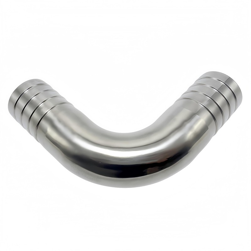 Closmos 304 Stainless Steel 90 Degree Elbow Hose Barb Fitting,