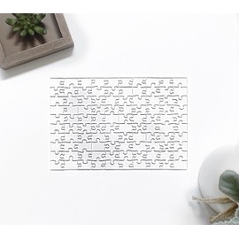 The Clearly Impossible Puzzle ® 100 Pieces - Clear Difficult Jigsaw Puzzle - False Edge Pieces - Clear Hard Puzzle - 100 Piece