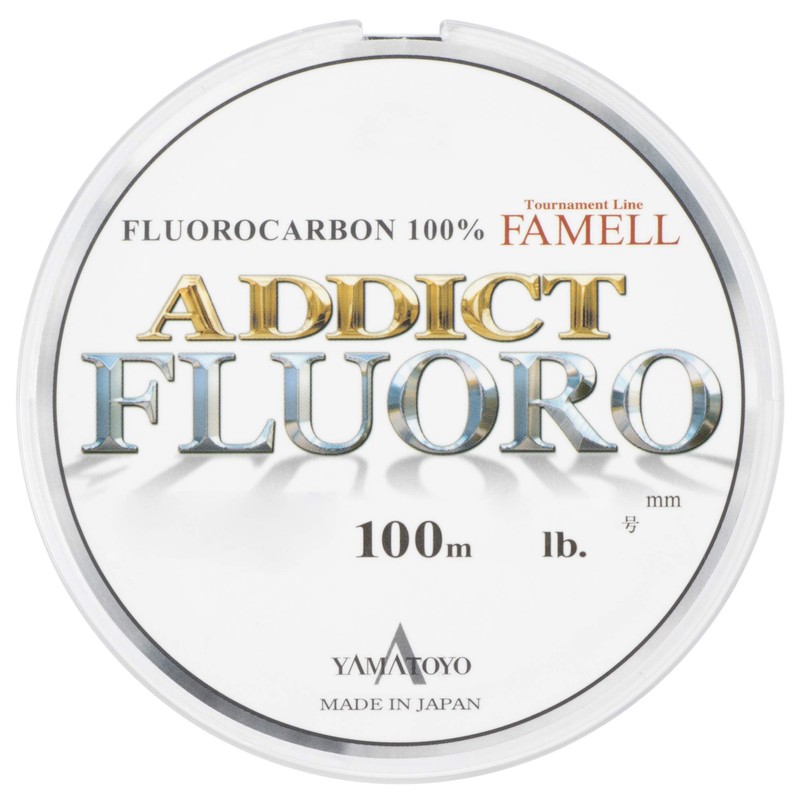 Yamatoyo Addict Fluoro Fishing Line, 328.1 ft (100 m)