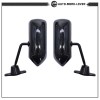 Silscvtt Side Rearview Wing Mirrors F1 Retro Style Racing Universal