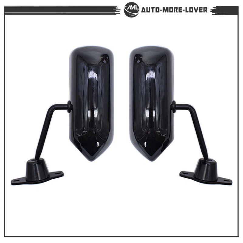 Silscvtt Side Rearview Wing Mirrors F1 Retro Style Racing Universal