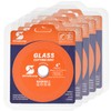 Glass Cutting Disc 4 Inch (5PCS) for Angle Grinder with