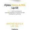 A'PIEU Honey & Milk Lip Oil - Korean Lip Oil,