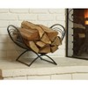 ShelterLogic Fireplace Classic Log Holder, Black (90392)