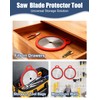 Powhorse Silicone Saw Blade Storage, Saw Blade Holder Protector Guard