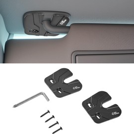JOYTUTUS Sun Visor Repair Kit Compatible with 2022-2024 Grand Cherokee, Aluminum Used for Restoring and Repairs Sagging Sun Visor Accessories