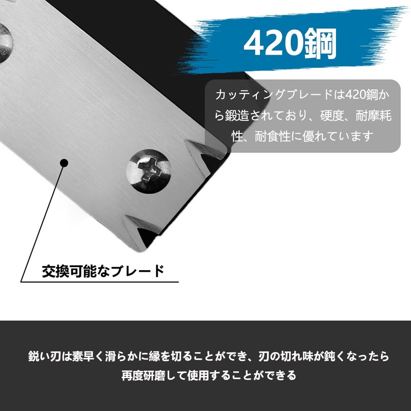 KIMLONTON 2 Piece Edge Banding Trimmer 420 Steel High Precision