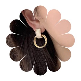 Gold Hoop Earrings for Women Hypoallergenic Sterling Silver hoop earrings Lightweight Gold Hoop Earrings Jewelry for Women and Girls