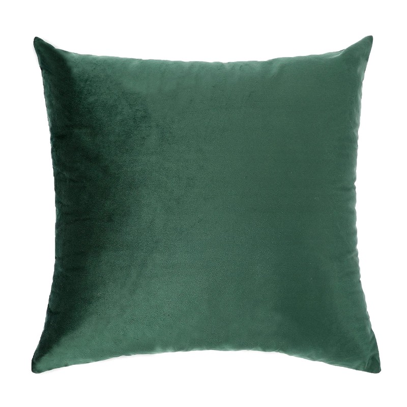 Pack of 2, Velvet Super Soft Solid Decorative Square Throw