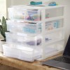 Gracious Living 4 Drawer Desktop Countertop Storage with Organizer Lid