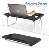 Nestl Reading Pillow with Portable Lap Desk Stand for Laptop