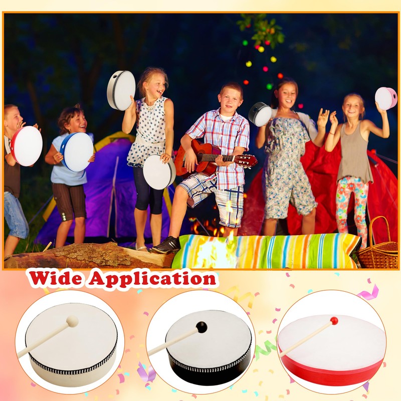 15 Set Hand Drums 12 Inch 10 Inch 8 Inch