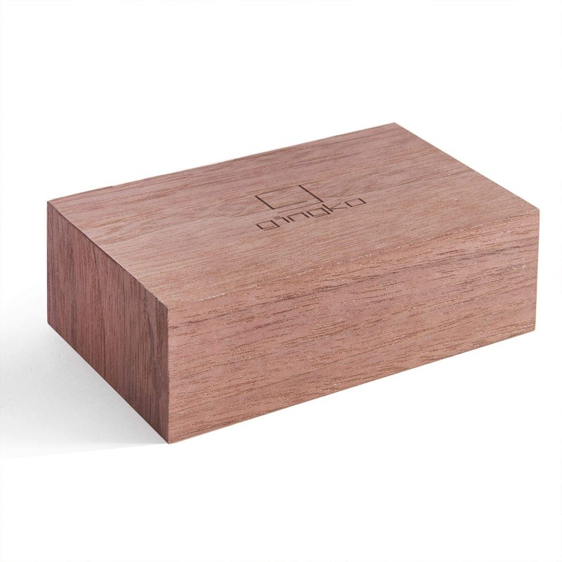 Gingko Design G003W8 Alarm Clock, Wood, Walnut, One size