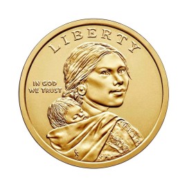 2019 P&D SACAGAWEA  Native American Indians in Space