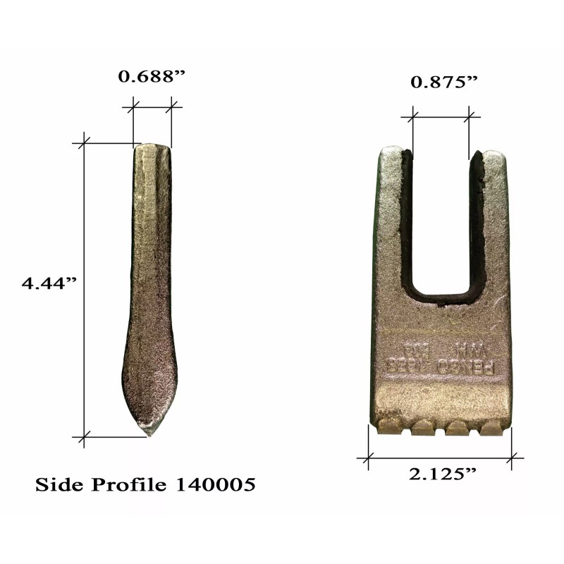 Pengo 1656 Fast Lock MD Utility Carbide Auger Tooth -