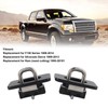2pcs Stainless Steel Bull Ring Truck Bed Side Tie Down