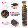 Highlight Human Braiding Hair for Boho Braids 110g Deep Water