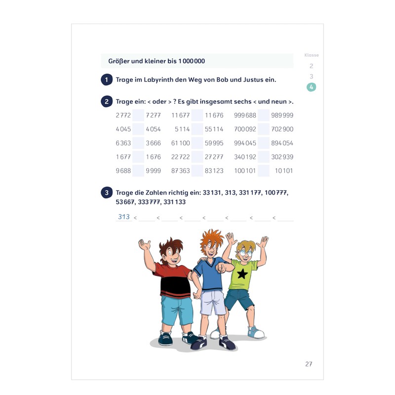 Die drei ??? Kids – Grundschultraining: Geheim-Code Mathe 2–4