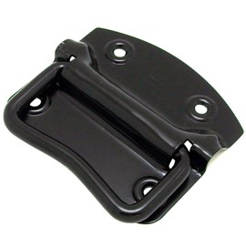 newhikari Trunk Handle Electrolytic Paint Black 100 Mil