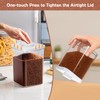 Mity rain Airtight Brown Sugar Keeper 2.8Qt/2.6L with Scoop and