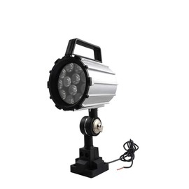 XUNDE 12W Explosion Proof Lighting 24V Adjustable Aluminum Alloy Short Arm Industrial Light Waterproof LED Work Light for Lathe, CNC Milling Machine, Drilling Machine (12)