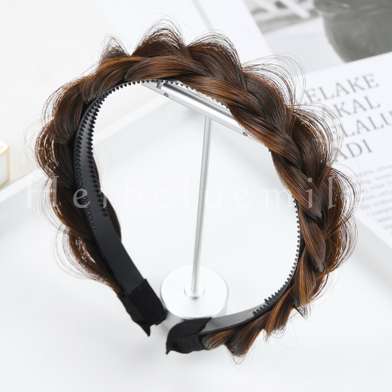 Herbeluemily Headband Braid Braid Hair Band Hair Arrangement, Easy, Hair