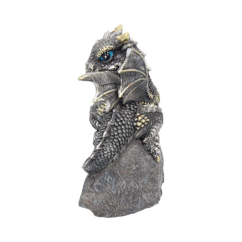 Nemesis Now U2050F6 Nest Guardian Figurine 14cm Blue, Resin, One