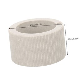 Gatuida 10Pcs Ceramic Water Plant Fixing Cup Underwater Plant Holder for Fish Tank for Aquatic Planting and Aquarium Decoration