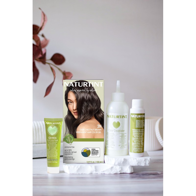 Naturtint 3N Dark Chestnut Brown Permanent Hair Color (Pack of