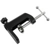 AYLIFU 1PCS Black Aluminum Alloy Desk C-Clamp Desk Light Mounting