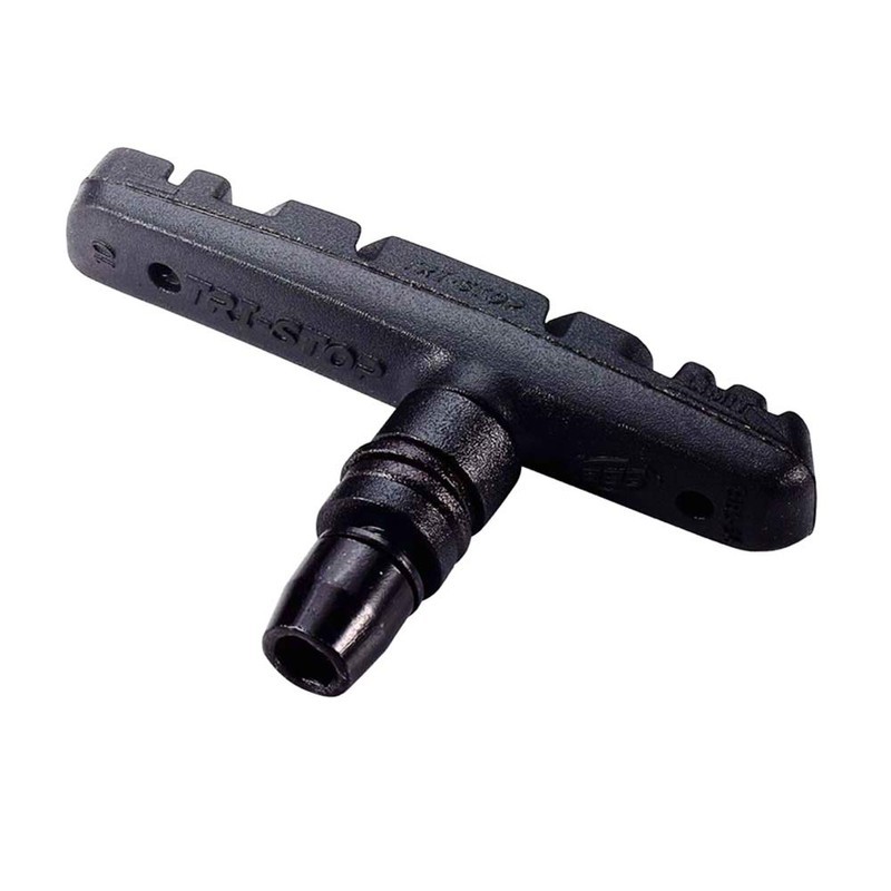 BBB Cycling BBS-16 TriStop Bike Brake Shoes, Compatible with V-Brake