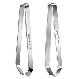 CoguZed Professional Fish Bone Tweezers and Pliers Set, Stainless Steel Flat and Slant Tweezers, Pin Bone Remover for Salmon, Trout, Catfish, Precision Deboning Tool for Kitchen