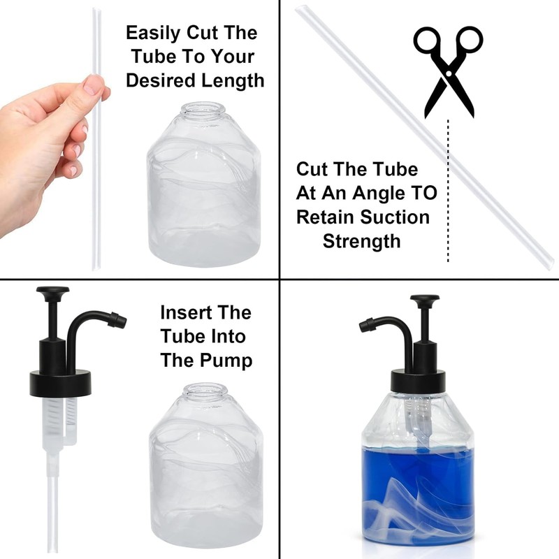 Soap and Lotion Dispenser Pumps,Smooth Action Pump,Replacement for Round 1.3in